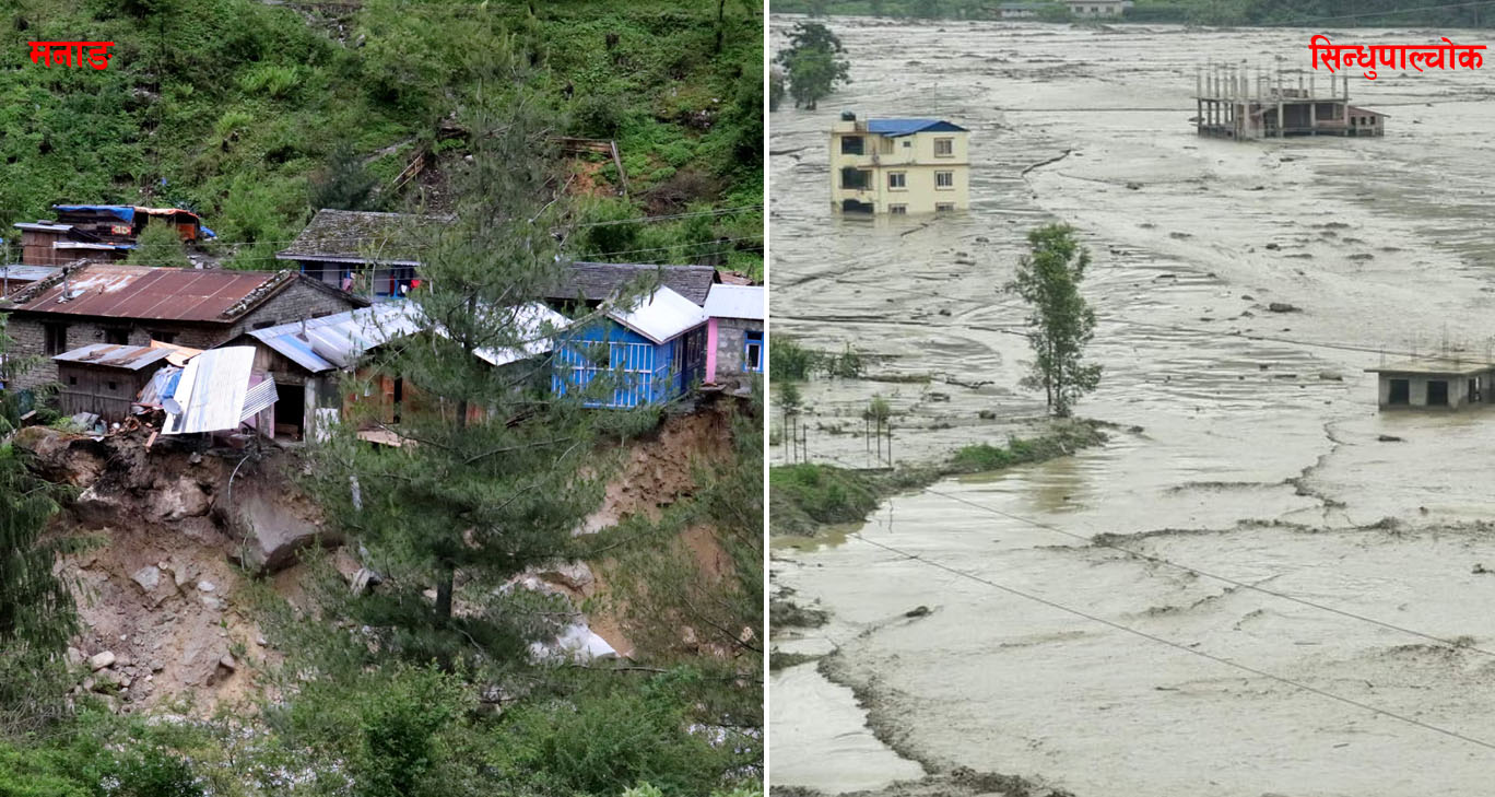 मेलम्ची र मनाङको दर्द, जसले कोरोना महामारी ओझेलमा पार्‍यो